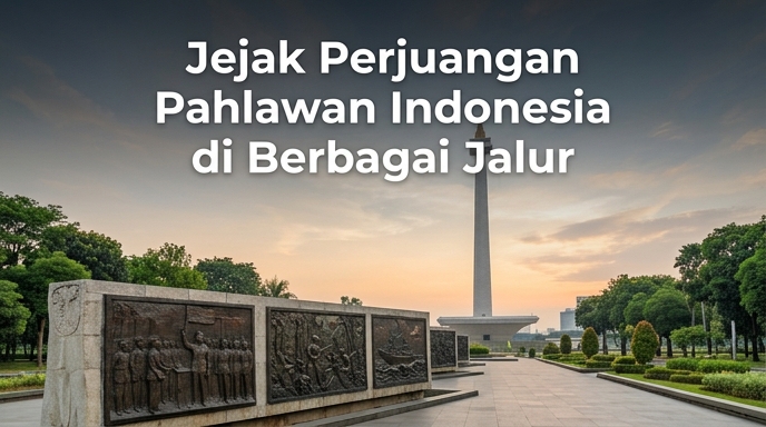 Jejak-Perjuangan-Pahlawan-Indonesia-di-Berbagai-Jalur